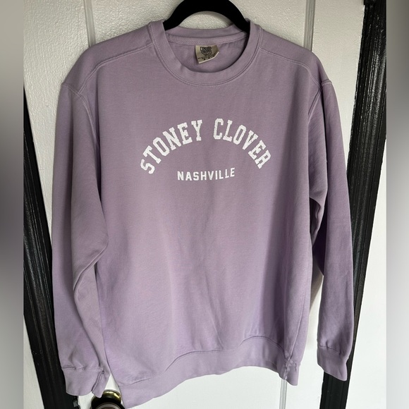 Stoney Clover Lane Tops - Stoney Clover crew neck sweatshirt